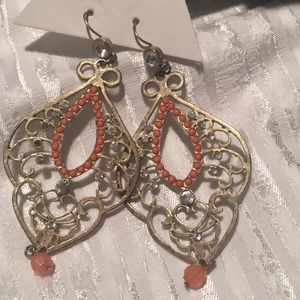 Pierced earrings